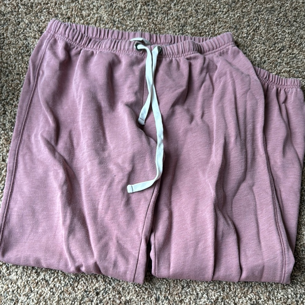 Aeropostale Pink Sweatpants Relaxed Fit